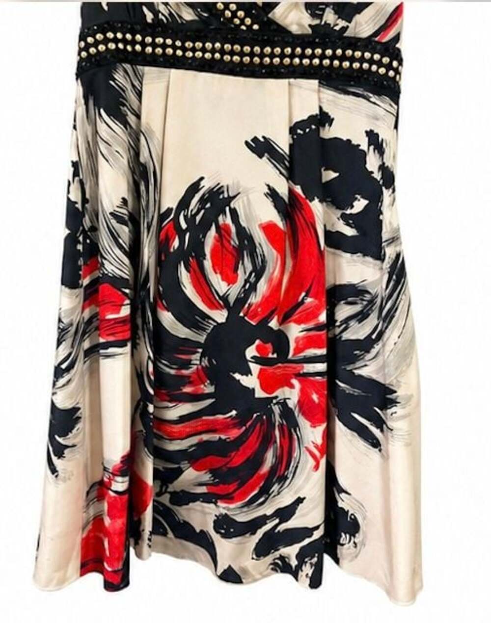 Jenny Packham Studded printed mini dress- cocktail! Small. Mint condition! - Picture 6 of 9